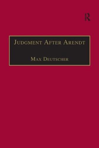 Judgment After Arendt