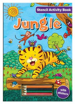 Stencil Activity Book - Jungle