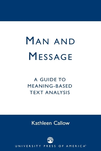 Man and Message
