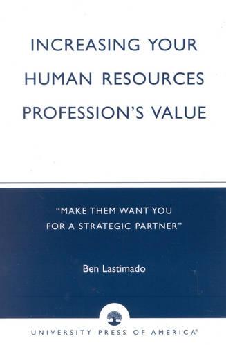 Increasing Your Human Resources Profession's Value