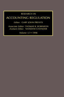 Research in Accounting Regulation: v. 12