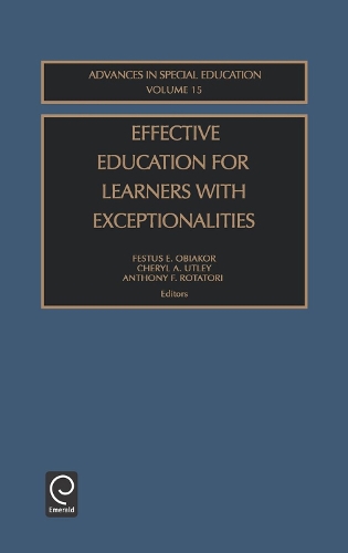 Effective Education for Learners with Exceptionalities
