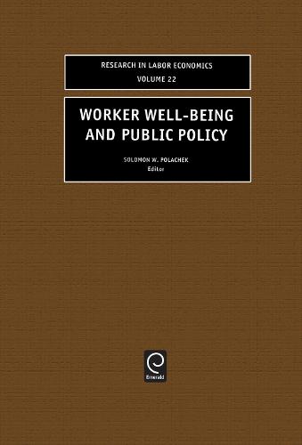 Worker Well-Being and Public Policy