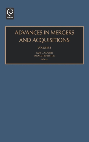 Advances in Mergers and Acquisitions
