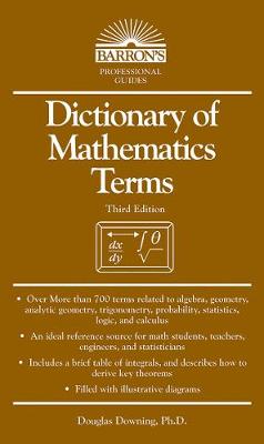 Dictionary of Mathematics Terms