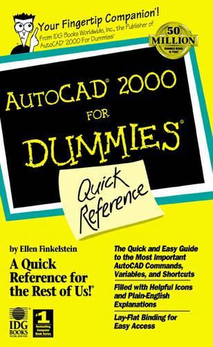 AutoCAD 2000 for Dummies Quick Reference