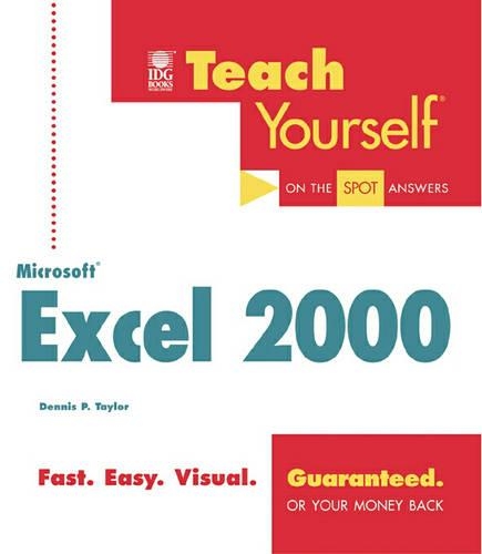 Teach Yourself Microsoft Excel 2000