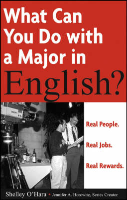 What Can You Do with a Major in English?