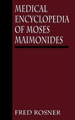 Medical Encyclopedia of Moses Maimonides
