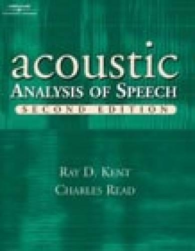 Acoustic Analysis of Speech