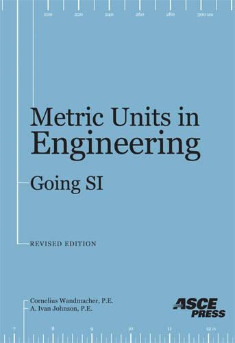 Metric Units in Engineering