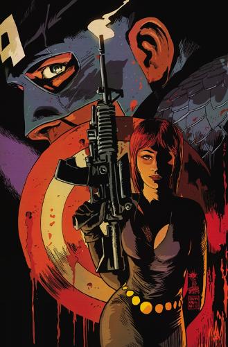 Captain America And Black Widow