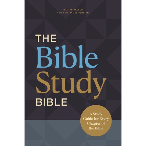 NKJV, The Bible Study Bible, Hardcover, Comfort Print