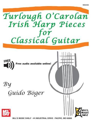 Turlough O'Carolan Irish Harp