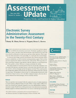 Assessment Update Volume 16, Number 3 2004