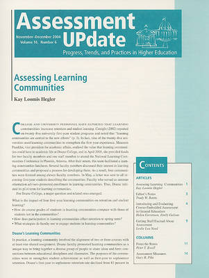 Assessment Update Volume 16, Number 6 2004