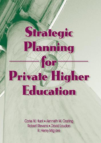 Strategic Planning for Private Higher Education