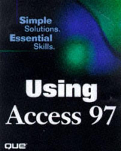Using Microsoft Access 97