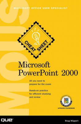 Microsoft PowerPoint 2000