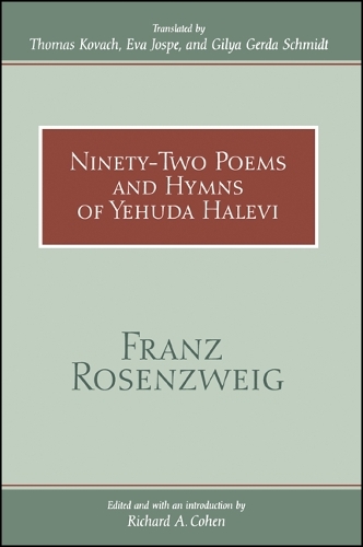Ninety-Two Poems and Hymns of Yehuda Halevi