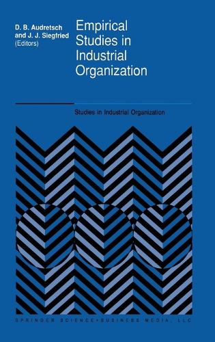Empirical Studies in Industrial Organization
