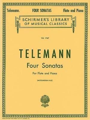 Four Sonatas For Flute And Piano