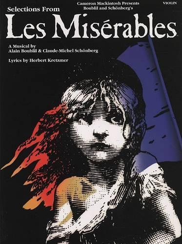 Selections From Les Miserables For Violin
