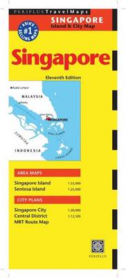 Singapore Travel Map Eleventh Edition