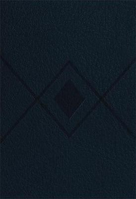 CSB Baker Illustrated Study Bible Navy, Diamond Design LeatherTouch