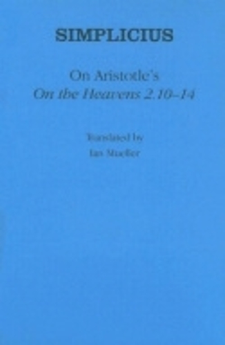 On Aristotle's "on the Heavens 2.10–14"
