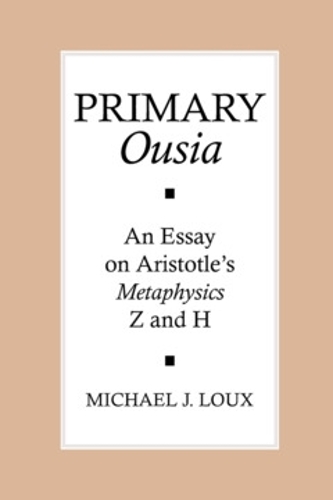 Primary "Ousia"