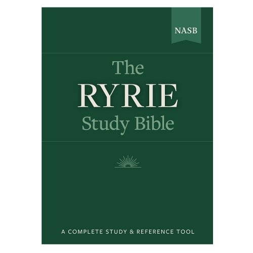 NASB Ryrie Study Bible Hardback Red Letter, The