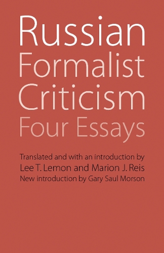 Russian Formalist Criticism