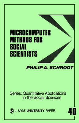 Microcomputer Methods for Social Scientists