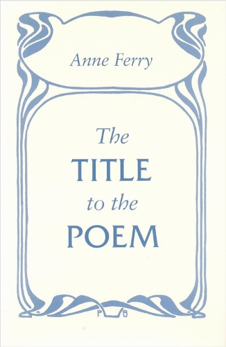 The Title to the Poem