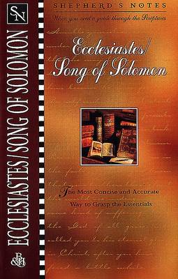 Ecclesiastes, Song of Solomon