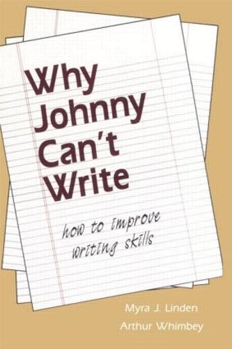 Why Johnny Can't Write