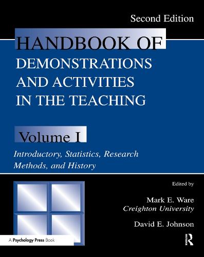 Handbook of Demonstrations and Activities in the Teaching of Psychology