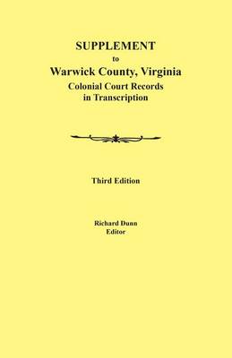 Supplement to Warwick County, Virginia
