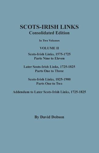 Scots-Irish Links, 1525-1825