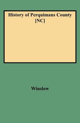 History of Perquimans County [NC]