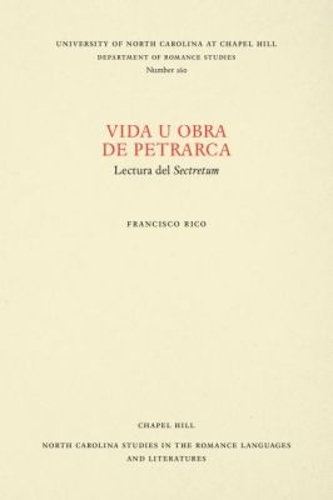 Vida U Obra De Petrarca