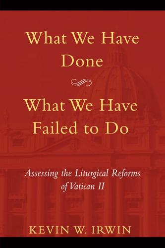 What We Have Done, What We Have Failed to Do
