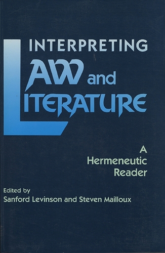 Interpreting Law and Literature