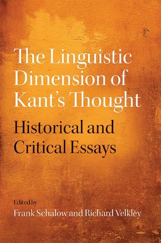 The Linguistic Dimension of Kant's Thought