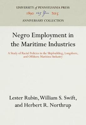Negro Employment in the Maritime Industries