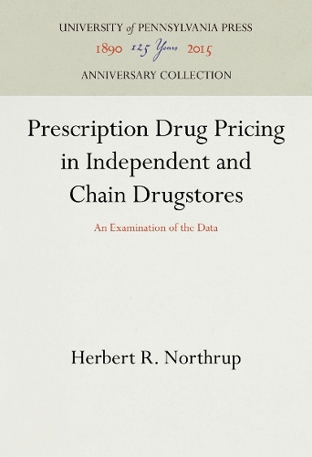 Prescription Drug Pricing in Independent and Chain Drugstores