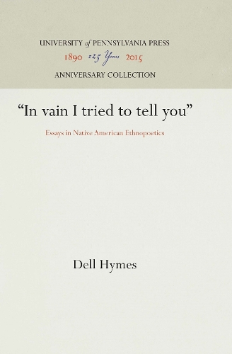 "in Vain I Tried to Tell You"