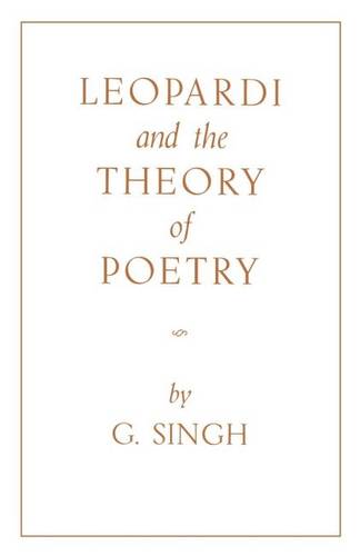 Leopardi and the Theory of Poetry