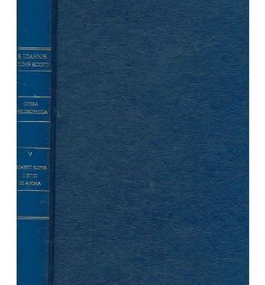 Quaestiones Super Libros De Anima Aristotelis
